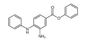phenyl 3-amino-4-anilinobenzoate结构式