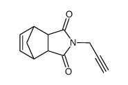 2-(prop-2-yn-1-yl)-3a,4,7,7a-tetrahydro-1H-4,7-methanoisoindole-1,3(2H)-dione结构式