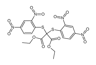 Diethyl-bis-(2,4-dinitrophenylthio)malonat结构式