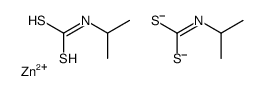 zinc,N-propan-2-ylcarbamodithioate结构式