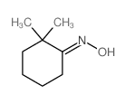 (NZ)-N-(2,2-dimethylcyclohexylidene)hydroxylamine结构式