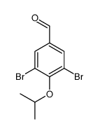 3,5-二溴-4-异丙氧基苯甲醛结构式