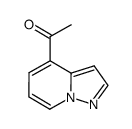 Ethanone, 1-pyrazolo[1,5-a]pyridin-4-yl- (9CI) structure