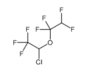 2-chloro-1,1,1-trifluoro-2-(1,1,2,2-tetrafluoroethoxy)ethane Structure