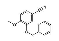 3-(Benzyloxy)-4-methoxybenzonitrile structure