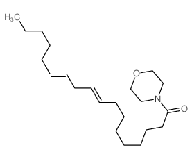 1-morpholin-4-yloctadeca-9,12-dien-1-one结构式