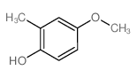 4-Hydroxy-3-methylanisol structure