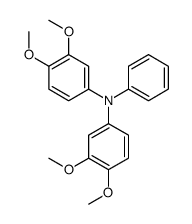 N-(3,4-dimethoxyphenyl)-3,4-dimethoxy-N-phenylaniline结构式