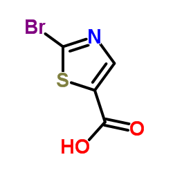 2-溴噻唑-5-甲酸结构式