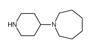 (9ci)-六氢-1-(4-哌啶基)-1H-氮杂卓结构式