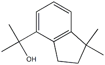 2,3-Dihydro-α,α,1,1-tetramethyl-1H-indene-4-methanol structure