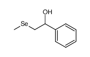 (RS)-1-phenyl-2-(methylseleno)-ethanol结构式