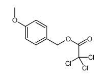 (4-methoxyphenyl)methyl 2,2,2-trichloroacetate结构式