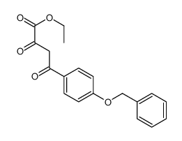 4-(4-苄氧基苯基)-2,4-二氧代丁酸乙酯结构式