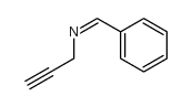 N-BENZYLIDENE-2-PROPYNYLAMINE Structure