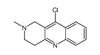 10-chloro-2-methyl-3,4-dihydro-1H-benzo[b][1,6]naphthyridine结构式