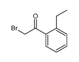 Ethanone, 2-bromo-1-(2-ethylphenyl)- (9CI)结构式