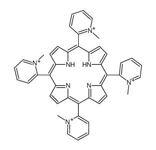 tetra(2-N-methylpyridyl)porphine结构式