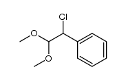 α-chlorophenylacetaldehyde dimethyl acetal Structure