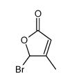 2-bromo-3-methyl-2H-furan-5-one结构式