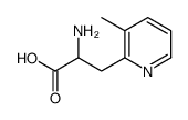 2-Pyridinepropanoicacid,alpha-amino-3-methyl-(9CI) Structure