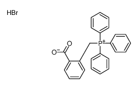 (2-carboxyphenyl)methyl-triphenylphosphanium,bromide Structure