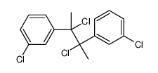 1-chloro-3-[2,3-dichloro-3-(3-chlorophenyl)butan-2-yl]benzene Structure