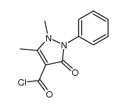 Antipyrinsaeurechlorid Structure