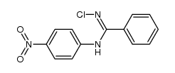 N'-chloro-N-(4-nitrophenyl)benzimidamide结构式