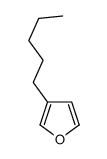 3-pentylfuran结构式