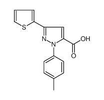 5-THIOPHEN-2-YL-2-P-TOLYL-2H-PYRAZOLE-3-CARBOXYLICACID picture