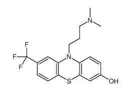 10-[3-(dimethylamino)propyl]-8-(trifluoromethyl)phenothiazin-3-ol Structure