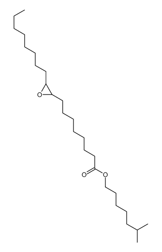 isooctyl 3-octyloxiran-2-octanoate structure