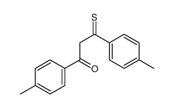 1,3-bis(4-methylphenyl)-3-sulfanylidenepropan-1-one Structure