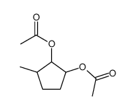 1,2-Cyclopentanediol,3-methyl-,diacetate(6CI,9CI) Structure