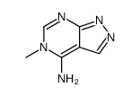 5-methylpyrazolo[3,4-d]pyrimidin-4-amine结构式