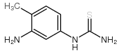 (3-amino-4-methylphenyl)thiourea Structure