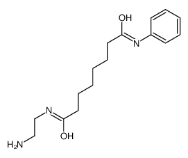 N-(2-aminoethyl)-N'-phenyloctanediamide Structure