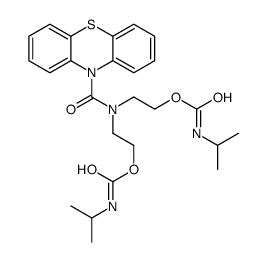 Bis(1-methylethylcarbamic acid)2,2'-(10H-phenothiazin-10-ylcarbonylimino)diethyl ester picture