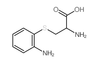 2-amino-3-(2-aminophenyl)sulfanyl-propanoic acid结构式