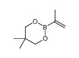 5,5-dimethyl-2-prop-1-en-2-yl-1,3,2-dioxaborinane Structure