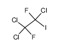 1-iodo-1,2,2-trichloro-1,2-difluoroethane Structure