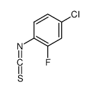 4-Chloro-2-fluoro-1-isothiocyanatobenzene Structure