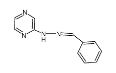 2-(2-benzylidenehydrazinyl)pyrazine Structure