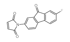 1H-Pyrrole-2,5-dione,1-(7-fluoro-9-oxo-9H-fluoren-2-yl)-结构式