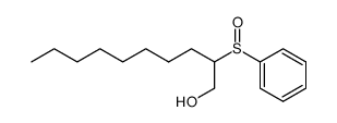 2-benzenesulfinyl-decan-1-ol Structure