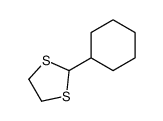 2-cyclohexyl-1,3-dithiolane Structure