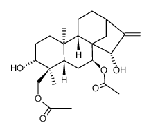 Leucanthol-7,18-diacetat Structure