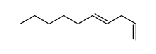 deca-1,4-diene Structure