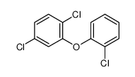 1,4-dichloro-2-(2-chlorophenoxy)benzene结构式